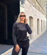 Спортивный костюм велюровый женский  IND-2068A450