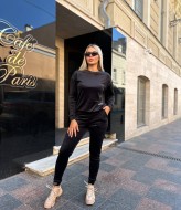 Спортивный костюм велюровый женский  IND-2068A450