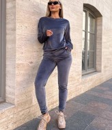 Спортивный костюм велюровый женский  IND-2068A450