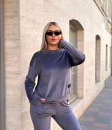 Спортивный костюм велюровый женский  IND-2068A450