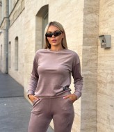 Спортивный костюм велюровый женский  IND-2068A450