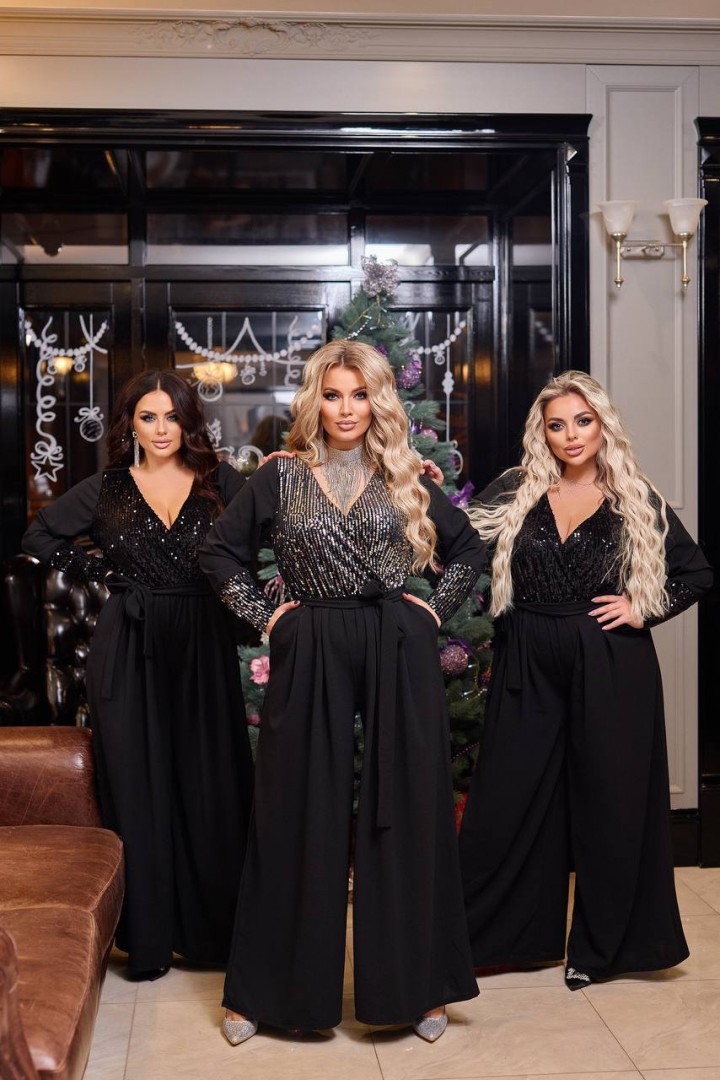 Нарядный комбинезон BEL-7946A26