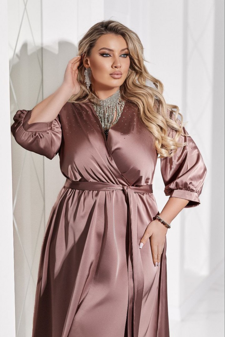 Нарядное платье со стразами VOJ-1062A650