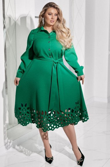 Нарядное платье с лазерным узором VOJ-1063A650 Нарядное платье с лазерным узором VOJ-1063A650