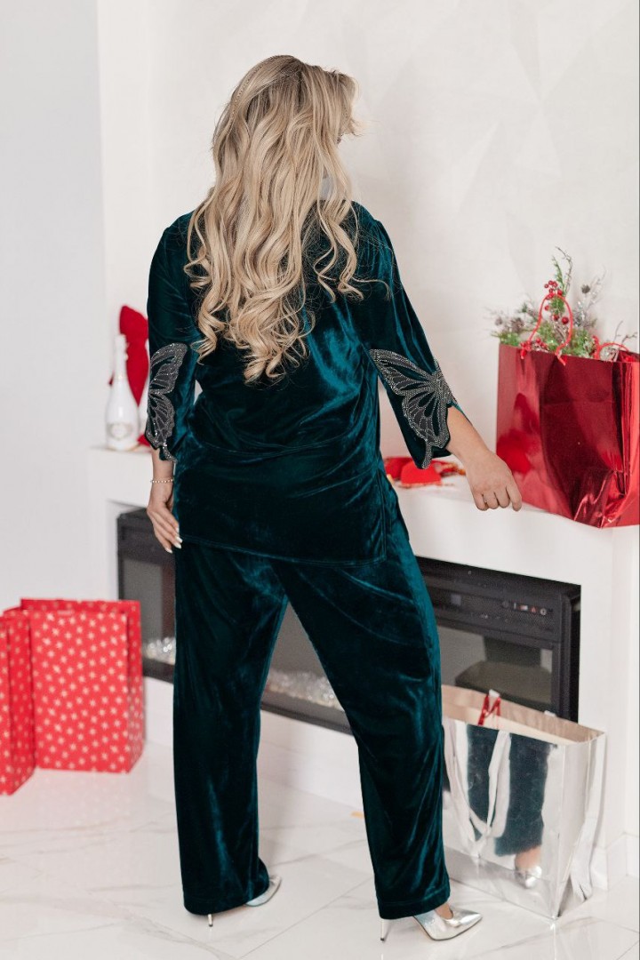 Шикарный велюровый костюм VOJ-1061A850