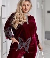 Шикарный велюровый костюм VOJ-1061A850