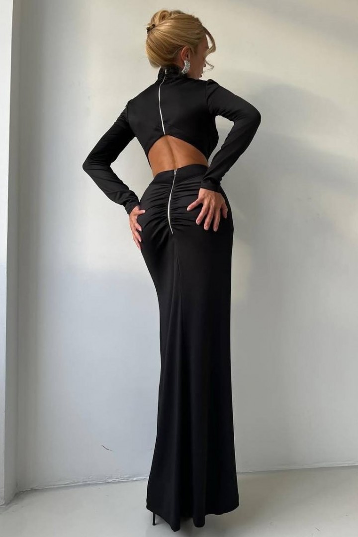 Необычное платье миди ANM-409A600