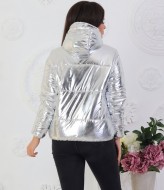 Куртка серебристый металлик NDP-1225A720