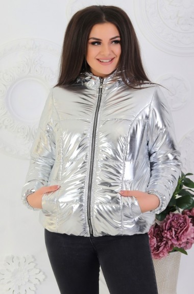 Куртка сріблястий металік NDP-1225A720