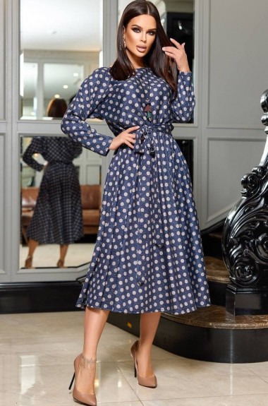 Платье в горох DG-c41390.2A370