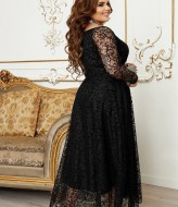 Вечернее платье с рукавом  BEL-4000A30