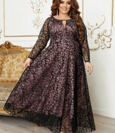 Вечернее платье с рукавом  BEL-4000A30