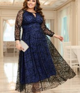 Вечернее платье с рукавом  BEL-4000A30