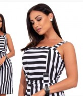 Платье в полоску NJ-YAN-7023.7024A340