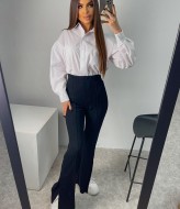 Трикотажные штаны клеш LIB-8851A295