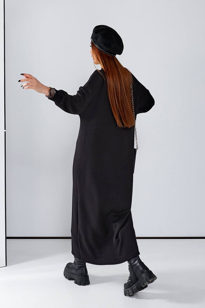 Платье свободного кроя с длинным рукавом MA-868A499