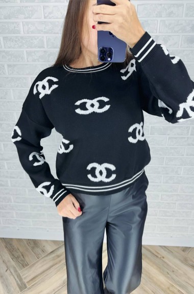 Свитер женский модный  AMU-10502A399