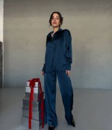 Женский брючный костюм из шелка ANB-479A780