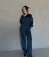 Женский брючный костюм из шелка ANB-479A780