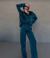 Женский брючный костюм из шелка ANB-479A780