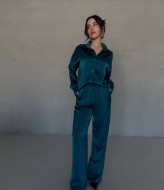 Женский брючный костюм из шелка ANB-479A780