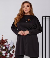 Черная туника AZ-8271A450