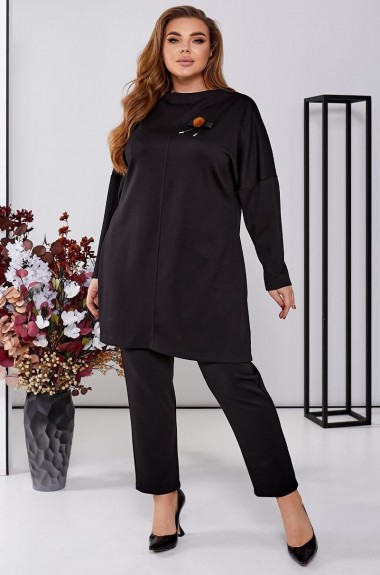 Черная туника AZ-8271A450