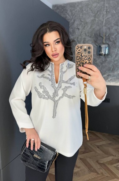 Трикотажная блузка KG-1178A300