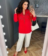 Трикотажная блузка KG-1178A400