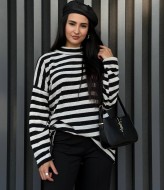 Свитер в полоску женский SOL-2905A250