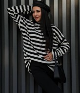 Свитер в полоску женский SOL-2905A250