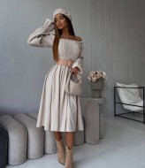 Платье на резинке IMMA-248A520