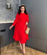 Однотонное платье ANK-7323.1A590