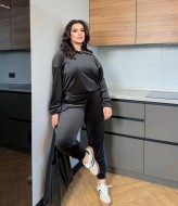 Велюровый женский спортивный костюм DOL-344A690