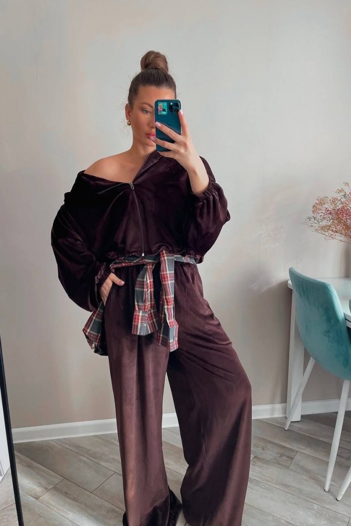 Велюровий костюм DMP-R1661A600