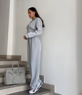 Спортивный костюм женский с широкими брюками DMP-A7005A440