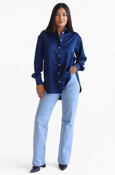 Рубашка из атласа LILO-285A590