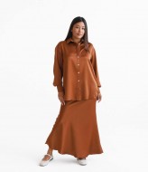 Рубашка из атласа LILO-285A590