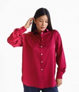 Рубашка из атласа LILO-285A590