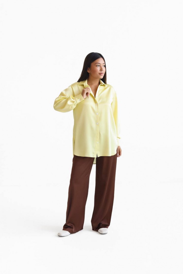 Рубашка из атласа LILO-285A590