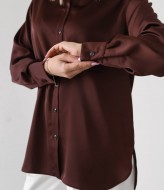 Рубашка из атласа LILO-285A590