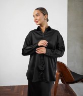 Рубашка из атласа LILO-285A590