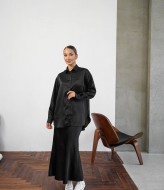 Рубашка из атласа LILO-285A590