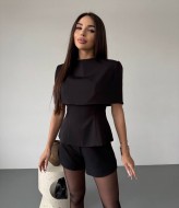 Топ с кейпом LILO-401A950