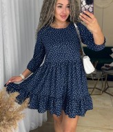 Короткое платье с воланом IND-1055A350