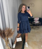 Короткое платье с воланом IND-1055A350