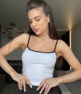 Базовый топ на бретельках MIK-4219A150