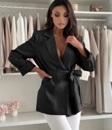 Женский пиджак с поясом IO-813A600