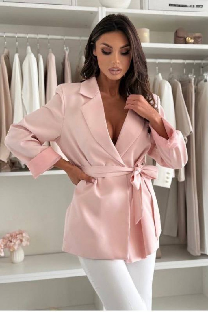 Женский пиджак с поясом IO-813A600