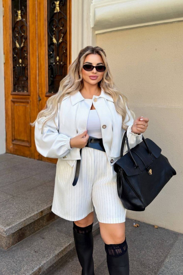 Кожаный бомбер AP-162A1000